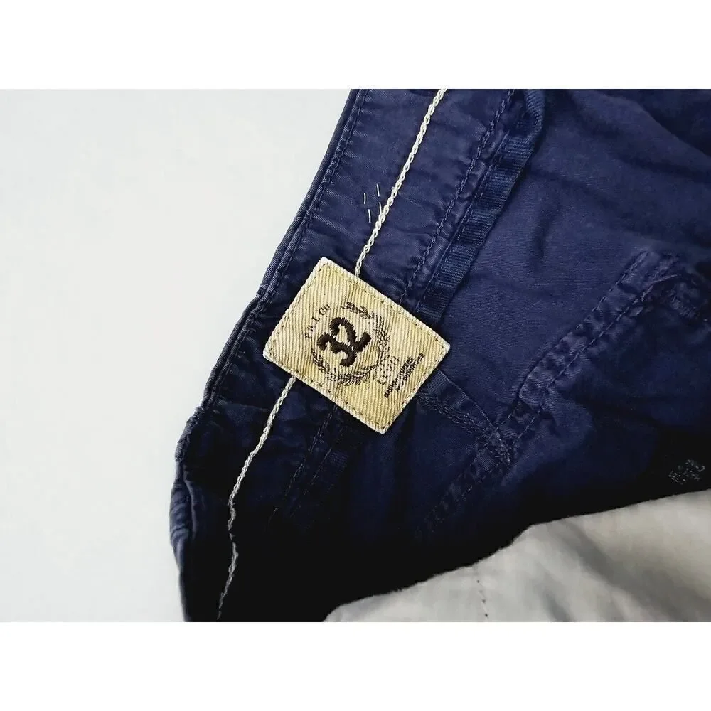 Vintage POLO RALPH LAUREN Cargo short size 32 Blue Navy 1 Pocket